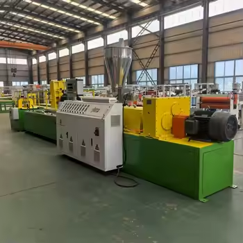 PVC oilasko aska ekoizteko lerroa